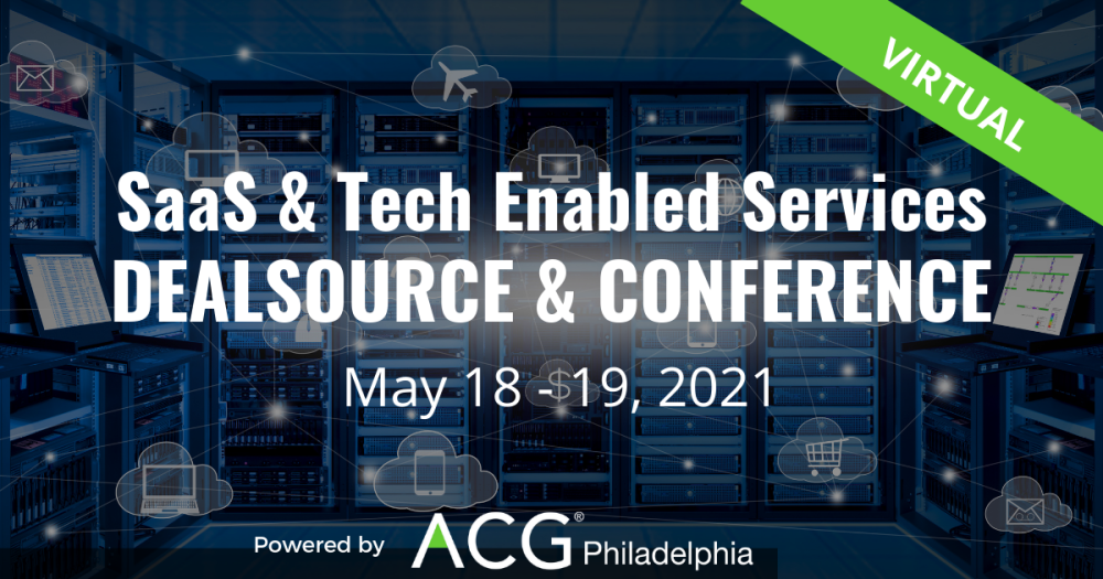SaaS & TechEnabled Services Deal Conference 2021 ACG Philadelphia